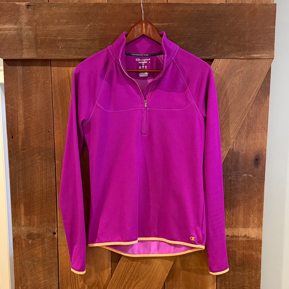 Champion Women's Purple Long Sleeve Top